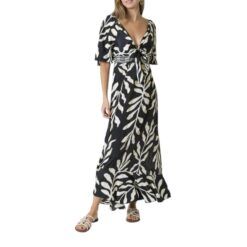 Vestido de nudo estampado Tantrend