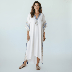 Kaftan largo con estampaciónn Tantrend