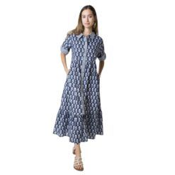 Vestido largo natural tantrend