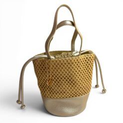 Bolso bombonera rejilla
