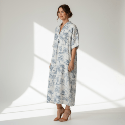 Vestido lino Toile