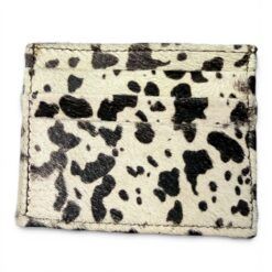 Tarjetero animal print pelo