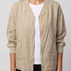 Bomber de lino