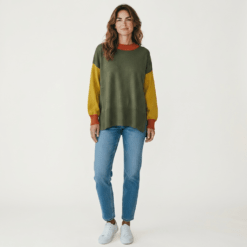 Jersey multicolor verde Tantrend