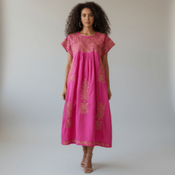 Vestido mexicano bordado 2