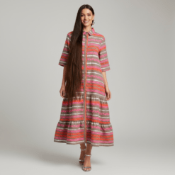 Vestido camisero mexicano 2