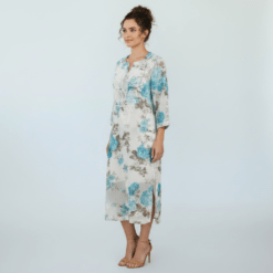 Vestido kaftan bordado