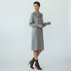 Vestido de punto con lazo Tantrend